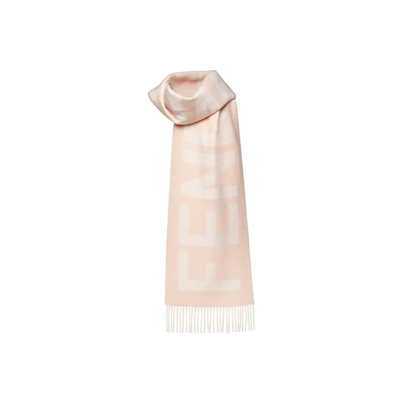 FENDI Knit Scarves Women's Pink-1