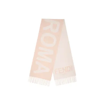 FENDI Knit Scarves Women's Pink