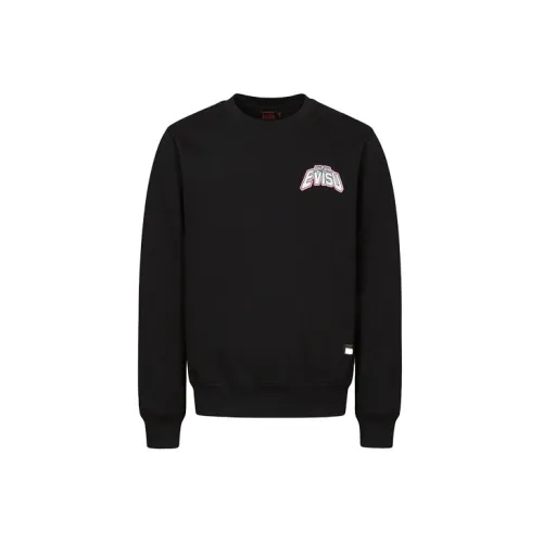 EVISU Sweatshirt Unisex Black