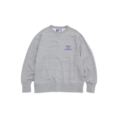 THE NORTH FACE PURPLE LABEL Sweatshirts Unisex Gray