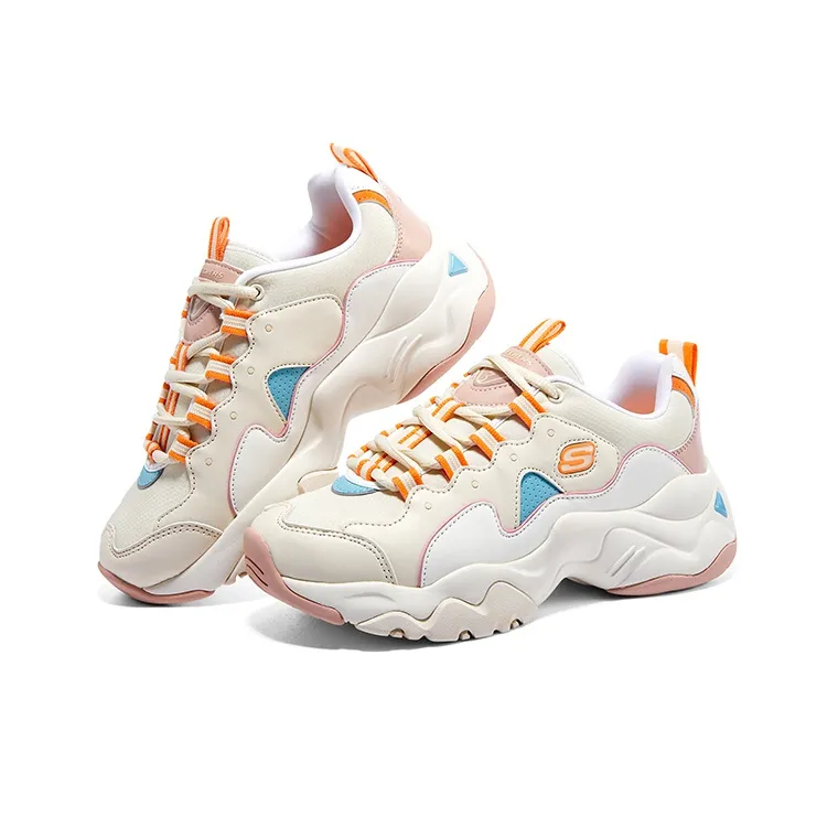 Skechers Dlites 3.0 'White Multicolor' Women's-2