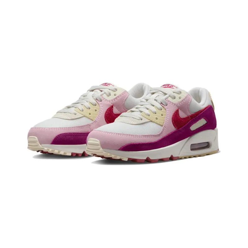 Nike Air Max 90 Sail Pink Fuchsia Women's-2