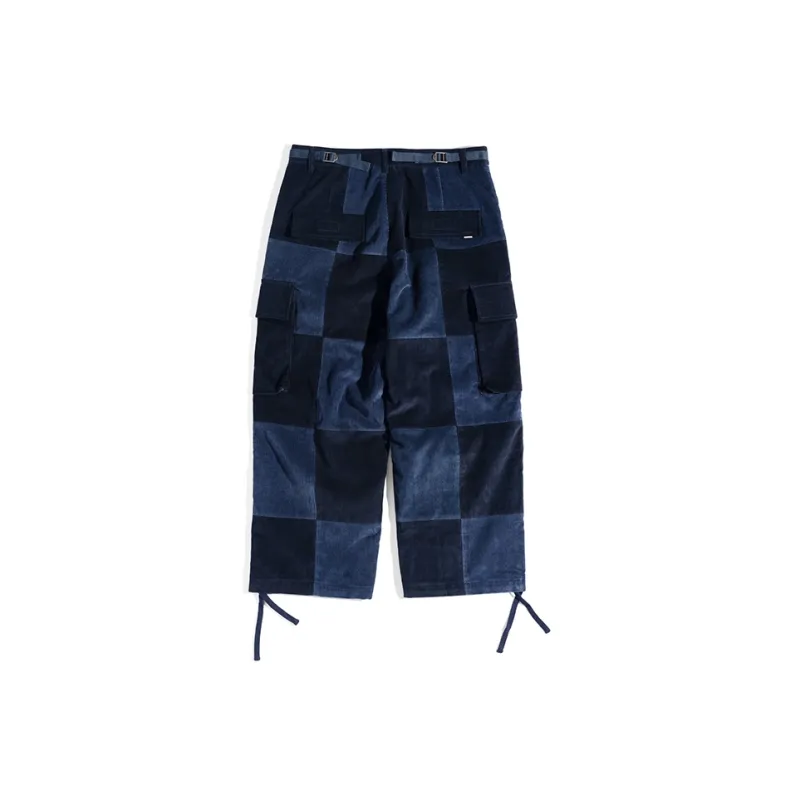 PHANTACI Casual Pants Men Blue-1