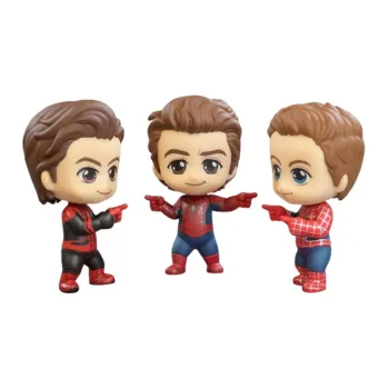 Hot Toys Spider Man Hero Without Return Chibi Figures 11cm