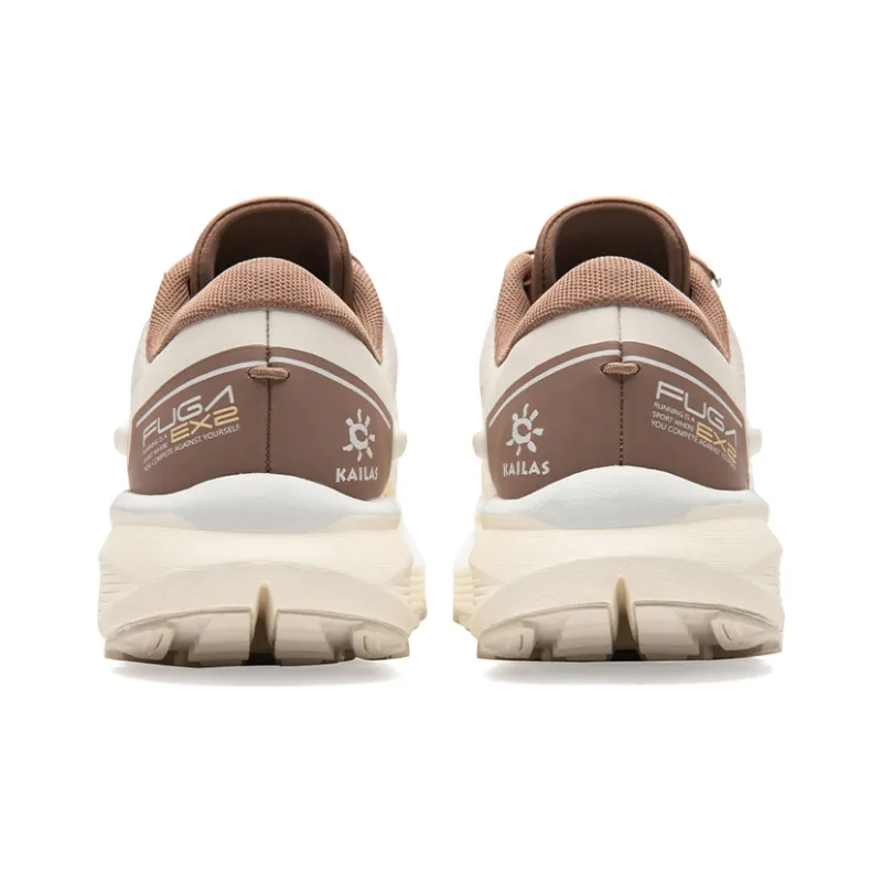 KAILAS FUGA Cushioning Anti Slip Wear Resistant Breathable Support Rebound Low Top Running Shoes Women's Optical White-3
