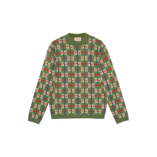 GUCCI Sweaters Men Green