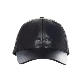 GIVENCHY Leather Baseball Caps Men's