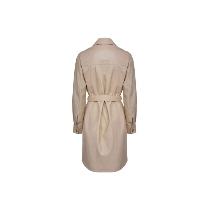 PINKO Trench Coats Women's Khaki-1
