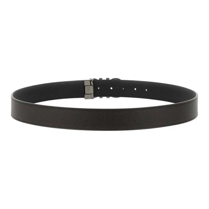 FERRAGAMO Smooth Buckle Comfortable Fashion Men's-1