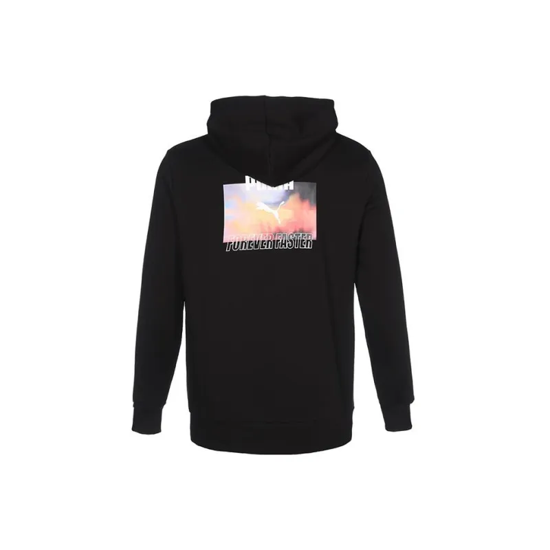 PUMA Sweatshirts Unisex Black-1