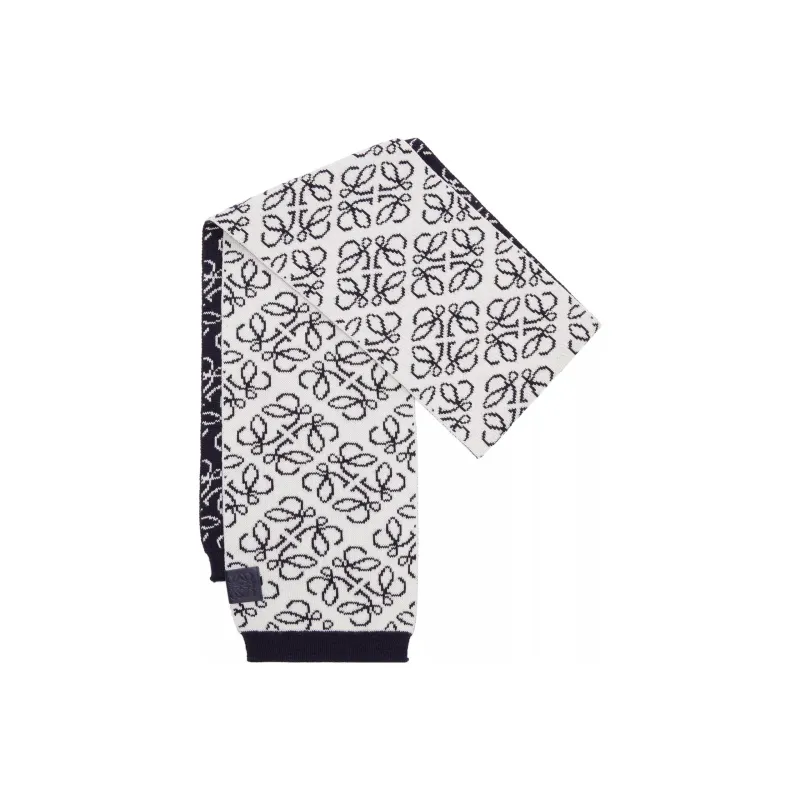 LOEWE Wool Knit Scarves Women's-1