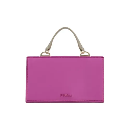 Furla Leather Handbag Women's Pink