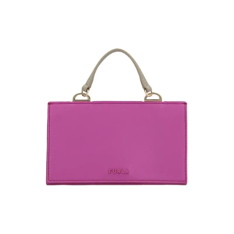 Furla Leather Handbag Women's Pink-0