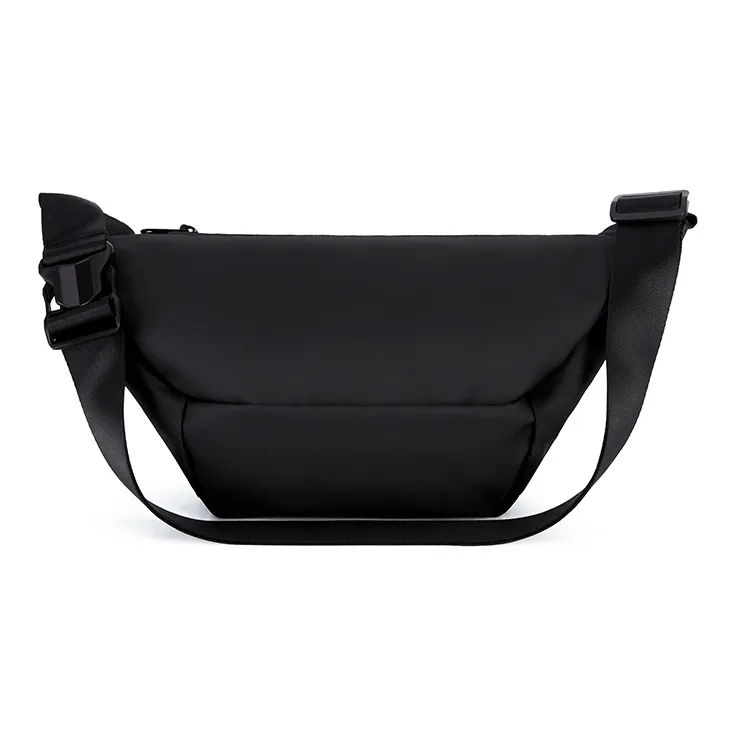 BAGSMART PU Messenger Bag Crossbody Bag Sling Bag Regular Unisex Ecru Black Sky Blue-6