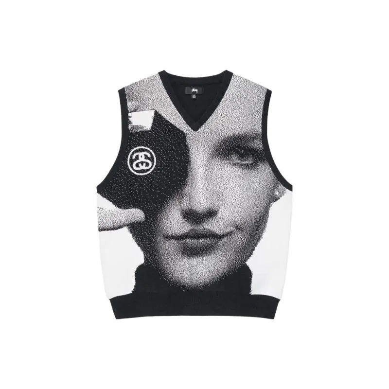 Stussy Photo Jacquard Vest - POIZON