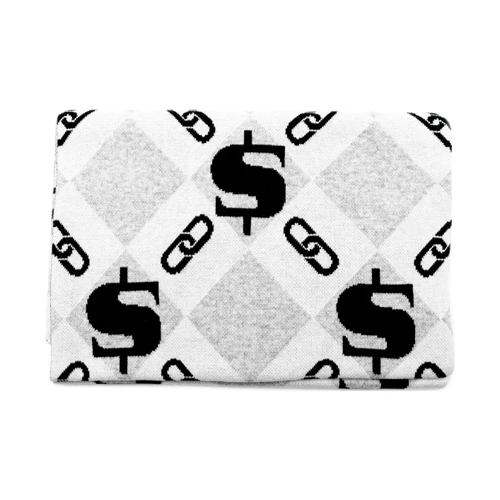 SPRAYGROUND Knit Scarves Unisex Gray-1