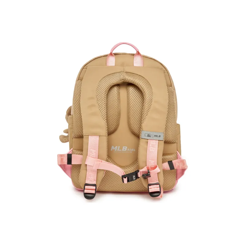 MLB Polyester Backpack Women's Coffee Pink-3