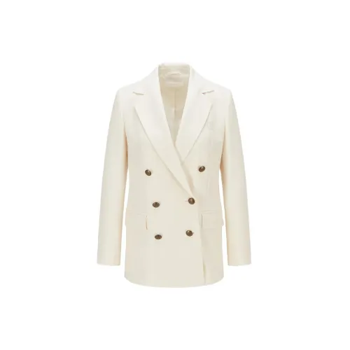 HUGO BOSS Business Suits Women's Light White