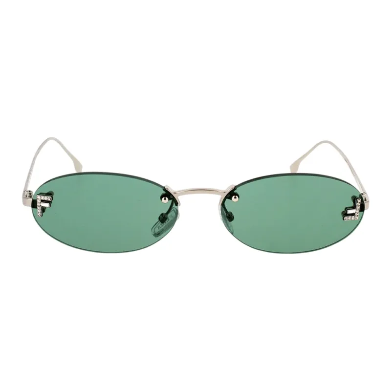 FENDI Sunglasses Women's Silver-1