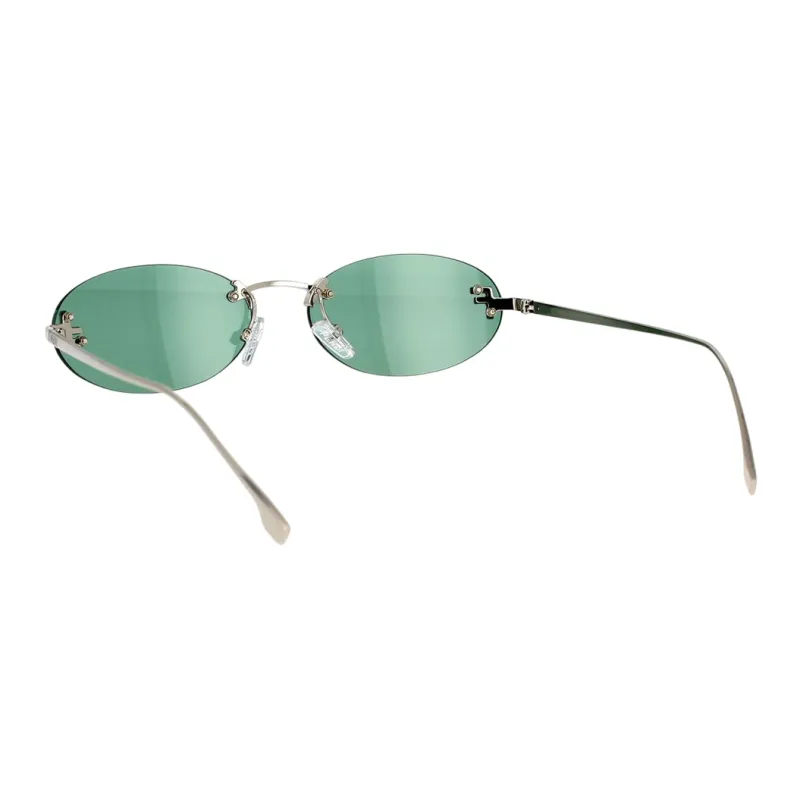 FENDI Sunglasses Women's Silver-3