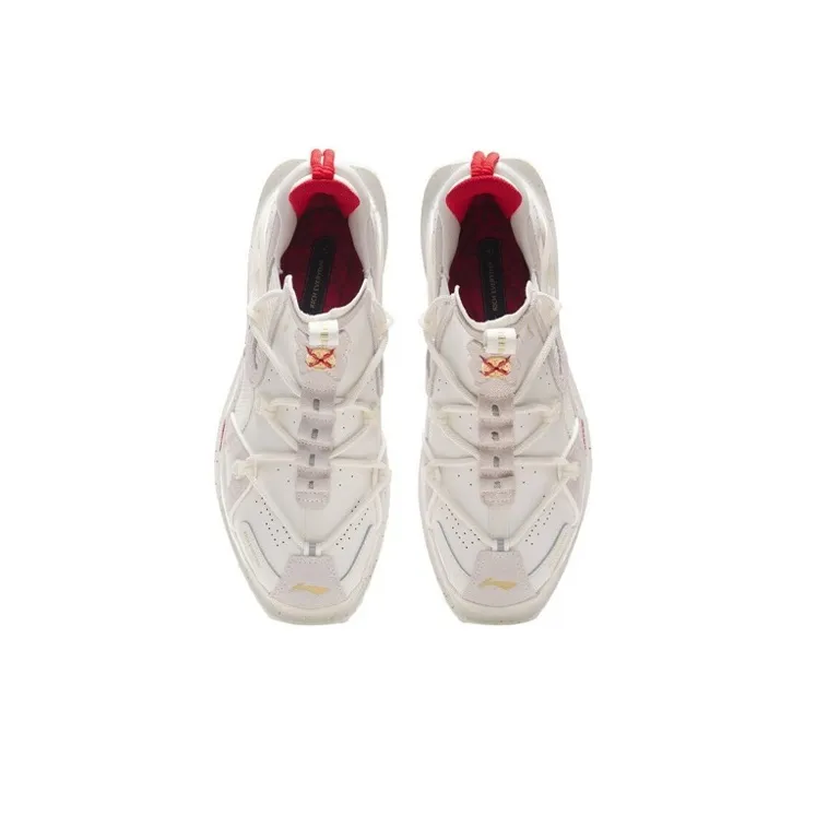 LINING Pangu Halo Casual Shoes Men Low Top White-3