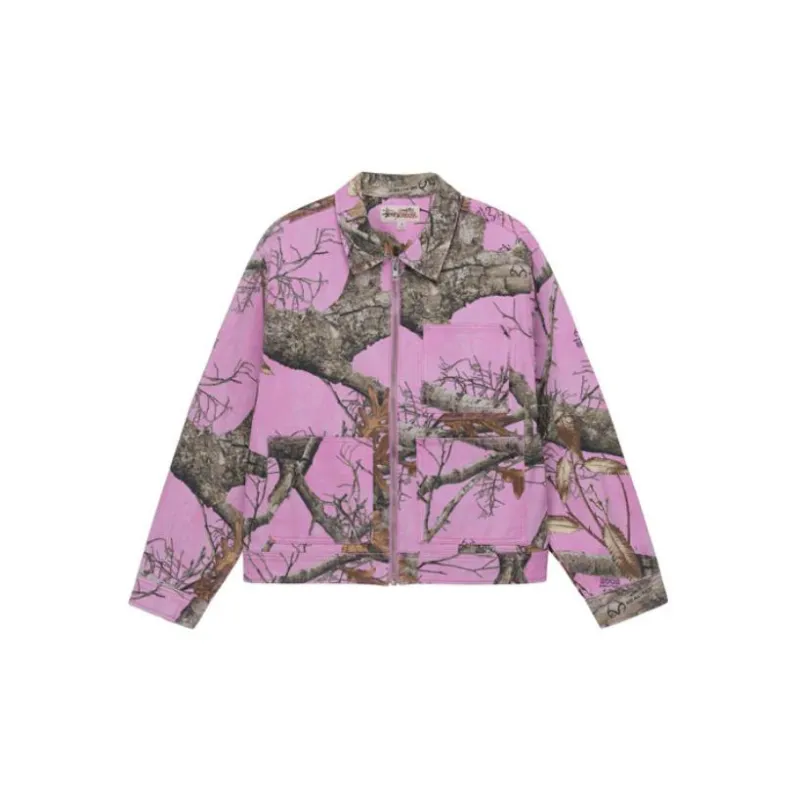 Stussy Realtree Edge Zip Work Jacket - POIZON