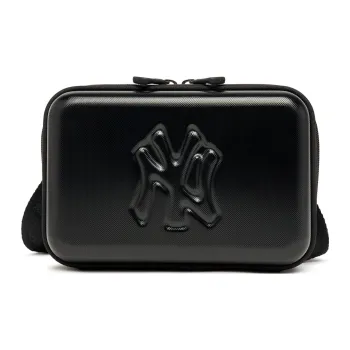MLB Polyester Camera Bag Shoulder Bag Crossbody Bag Mini Women's Black