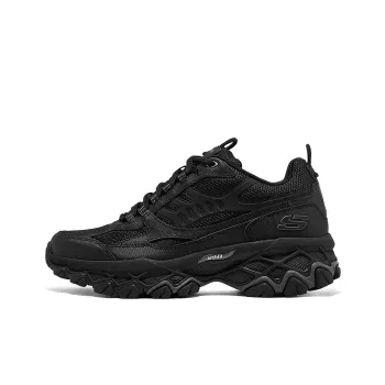 Skechers Casual Shoes Men Low Top Black