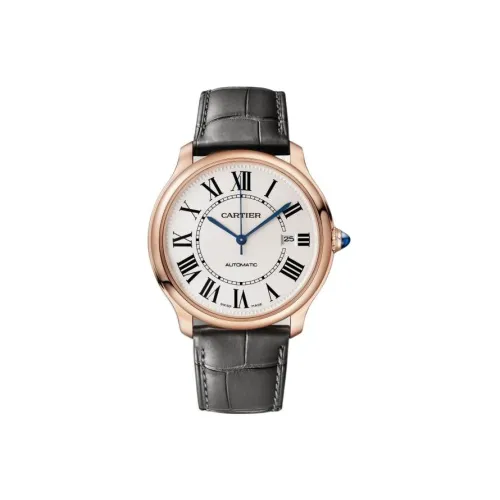 CARTIER RONDE DE Automatic Mechanical Movement Unisex Watch 40mm Gray Dial
