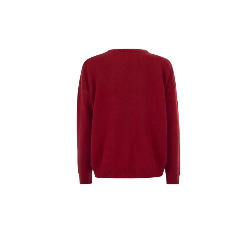 MaxMara Cashmere Sweaters Women's Red-1