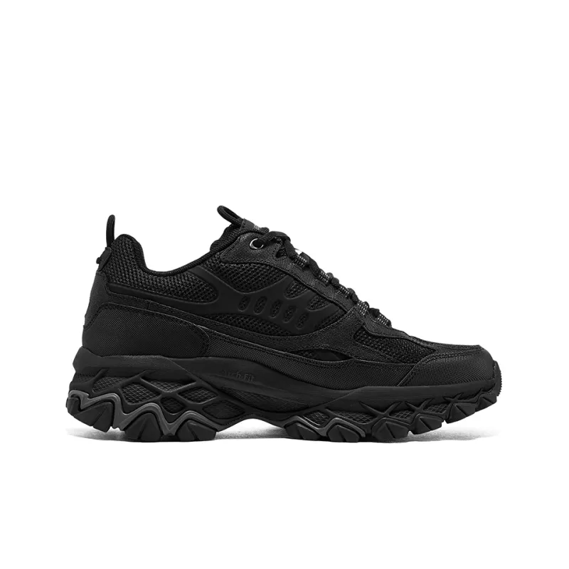 Skechers Casual Shoes Men Low Top Black-1