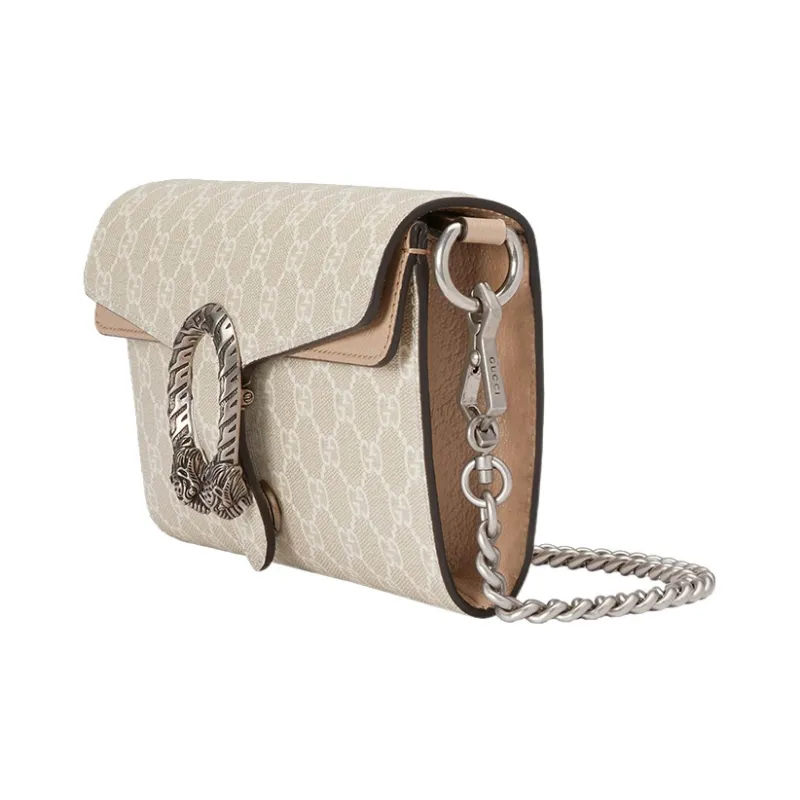 GUCCI Dionysus Canvas Crossbody Bag, Shoulder Bag Women's-3