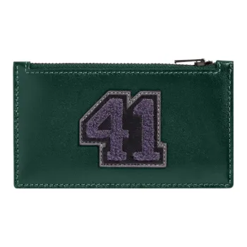 COACH Glove Tanning Card Holder Card Holder Mini Women's Dark Green