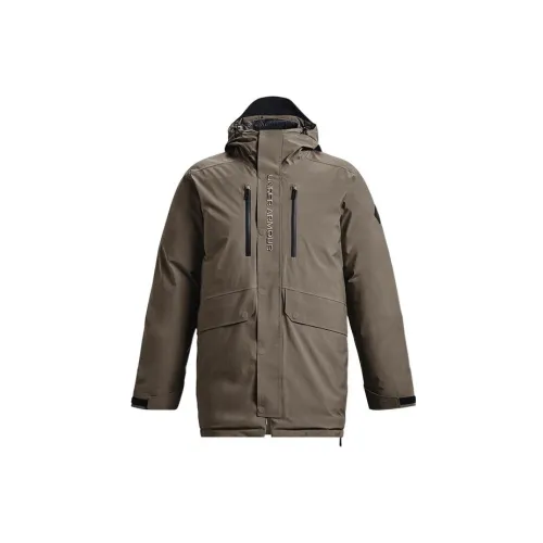 Under Armour Storm Down Jackets Men Brown