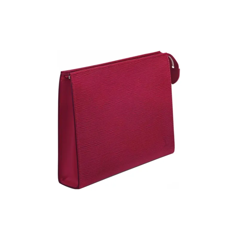LOUIS VUITTON Epi Leather Clutches Toiletry Bags Regular Men's Red-1