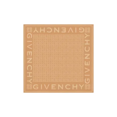 Givenchy Silk Scarves Unisex Camel