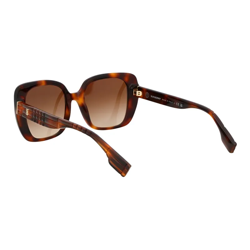 Burberry Tortoiseshell-effect Square-frame Sunglasses-3