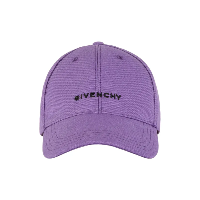Givenchy Curved Cap With Embroidered Logo-0