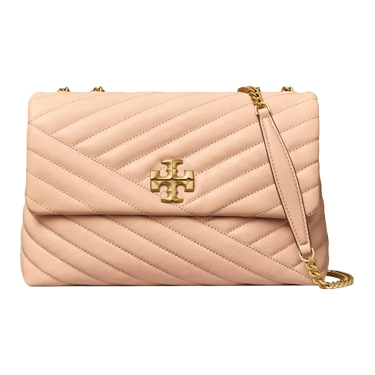 TORY BURCH Kira Leather Shoulder Bag, Crossbody Bag Regular Women's Sand-0