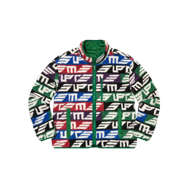 Supreme Geo Reversible Windstopper Fleece Jacket-2