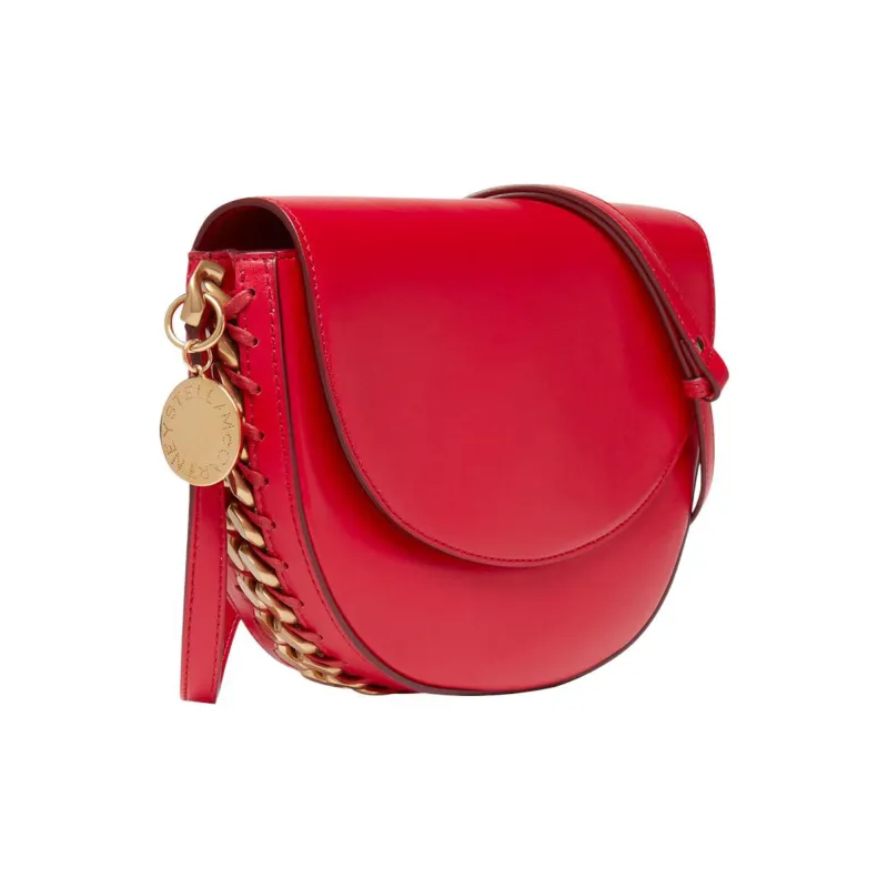 Stella McCartney Frayme Polyester Crossbody Bag Shoulder Bag Women's Bright Red-2