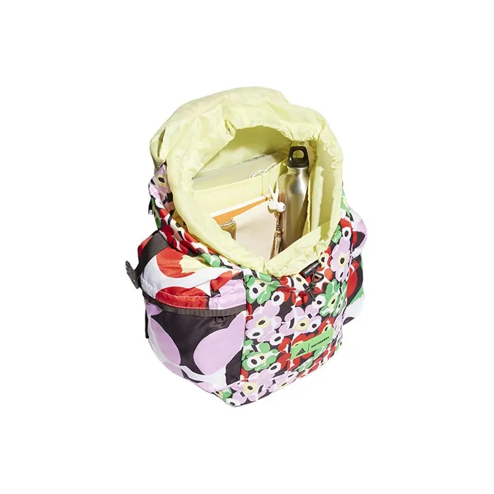 Adidas MARIMEKKO Collaboration Recycled Polyester Twill Mosaic Backpack Regular Women's Multicolor-3