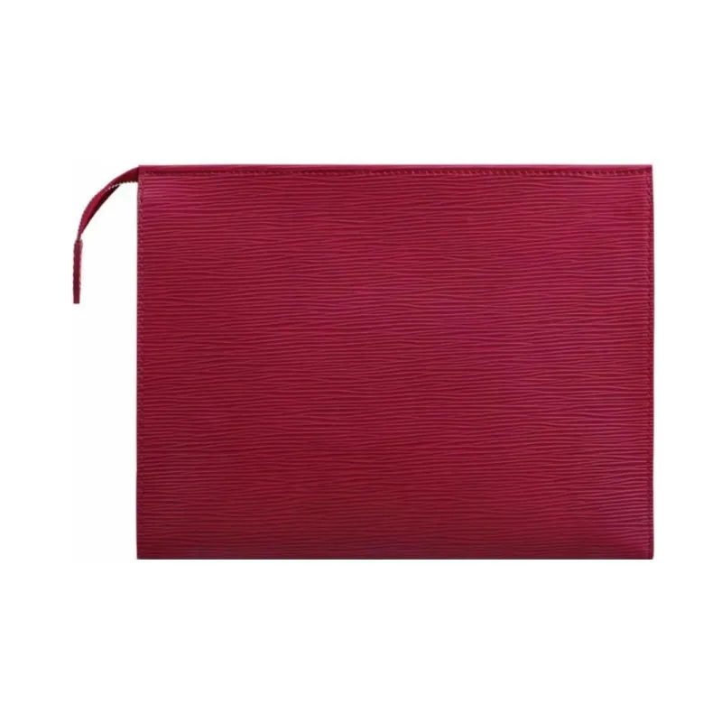 LOUIS VUITTON Epi Leather Clutches Toiletry Bags Regular Men's Red-2