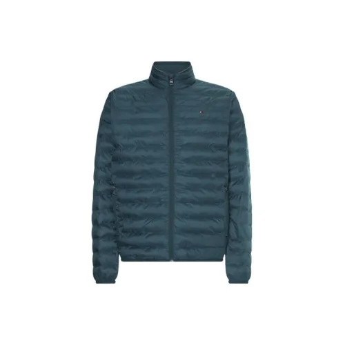 Tommy Hilfiger Puffer Jackets Men Lake Blue