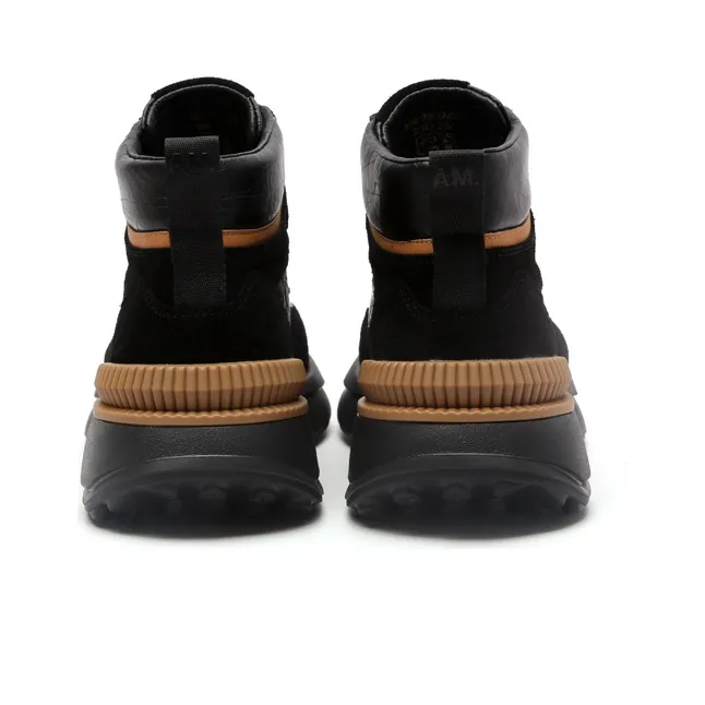 Anthony Miles Casual Shoes Men High Top Black-3