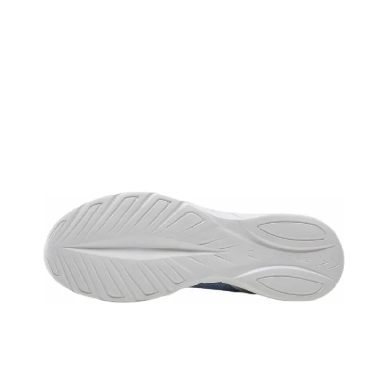 PEAK Qingyi Cushioned Slip Resistant Breathable Low Top Running Shoes Men's Blue-3