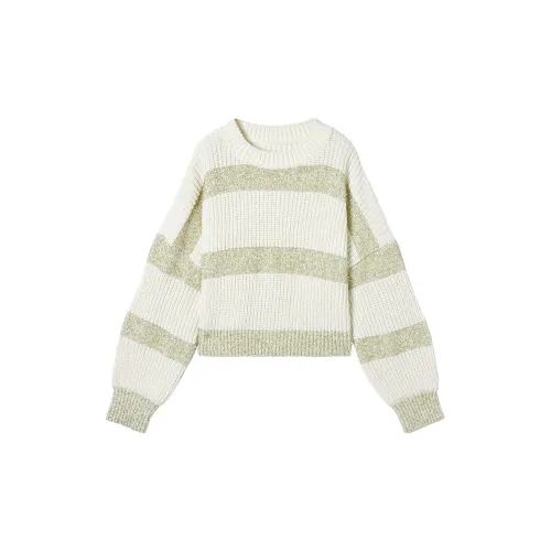 DIALOGUE Sweaters Women's Beige Stripe