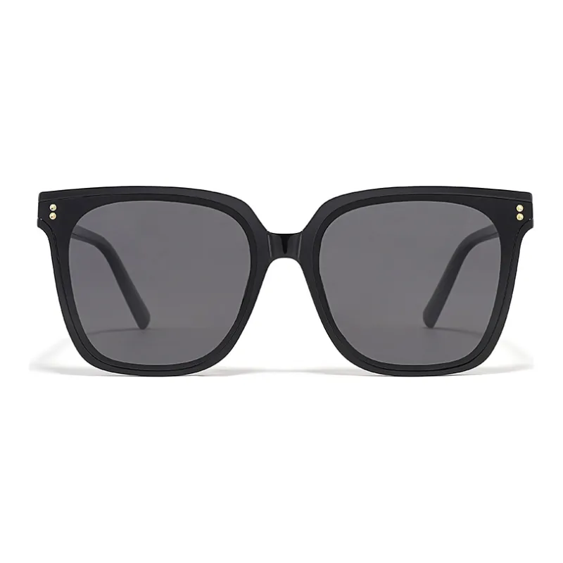 Sagawa Plate And Metal Square Sunglasses Unisex-1