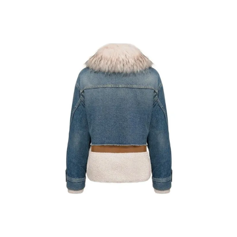 PINKO Denim Jackets Women's Denim Blue-1