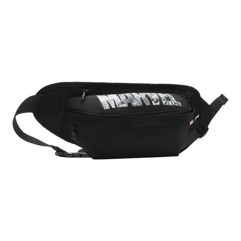 LiNing MARVEL Collaboration Fabric Shoulder Bag, Crossbody Bag, Fanny Pack Regular Unisex Black-1